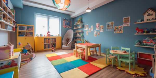 playful-children-playroom-with-modern-design-colorful-decoration-generated-by-ai
