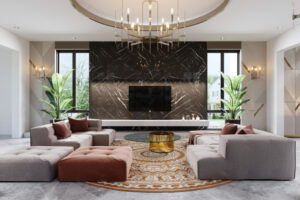 luxurious-design-living-room-with-multicolored-sofa-tv-unit-black-marble (1)